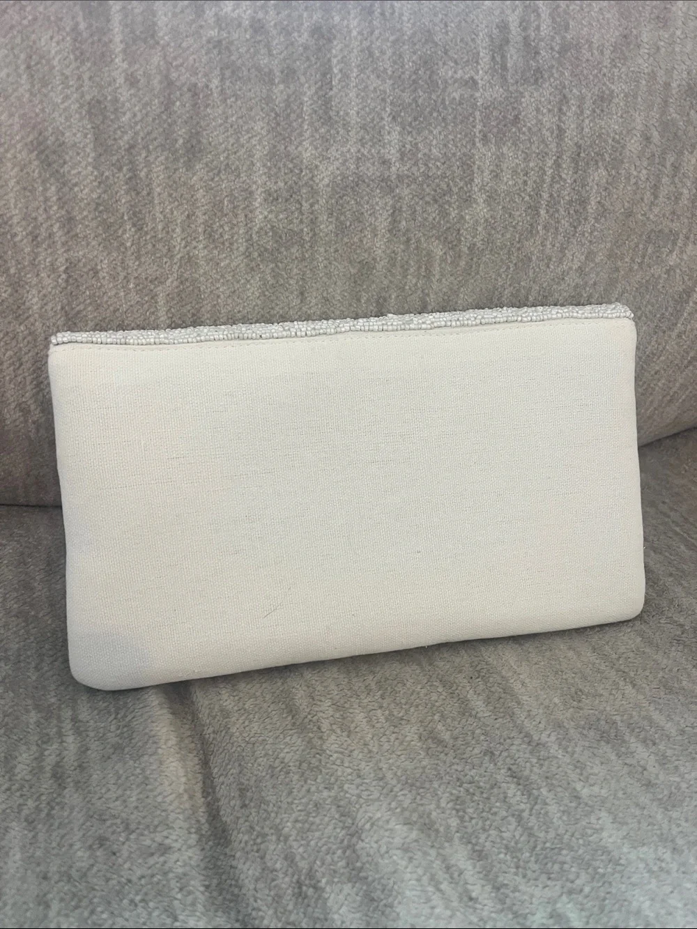 BOUTIQUE Love Heart Beaded Clutch Bridal